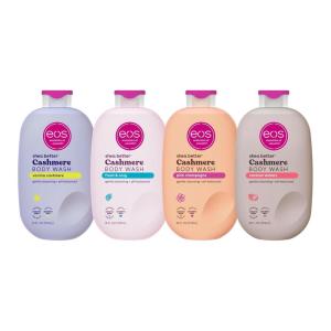 imageBundle of eos Shea Better Cashmere Body Wash Vanilla Cashmere Coconut Waters Fresh ampamp Cozy Pink Champagne