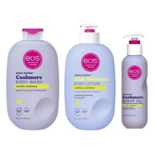 imageeos Shower Essentials Bundle Body Lotion Body Wash Shave Oil  Vanilla Cashmere