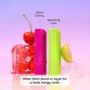 imageeos Flavor Lab Secret Menu Lip Balm Gift Set  Tropical Chiller LimitedEdition Moisturizing Hydrating Dry Lips Variety Pack 014 oz 4PackCherry Limeade