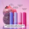 imageeos Flavor Lab Secret Menu Lip Balm Gift Set  Tropical Chiller LimitedEdition Moisturizing Hydrating Dry Lips Variety Pack 014 oz 4PackSunrise Smoothie
