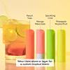 imageeos Flavor Lab Secret Menu Lip Balm Gift Set  Tropical Chiller LimitedEdition Moisturizing Hydrating Dry Lips Variety Pack 014 oz 4PackTropical Chiller