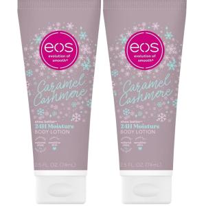 imageeos Shea Better Travel Size Body Lotion Caramel Cashmere Holiday Limited Edition Skin Care 24Hour Moisture Body Lotion for Women travel size toiletries Vegan 25 fl oz25 Fl Oz Pack of 2