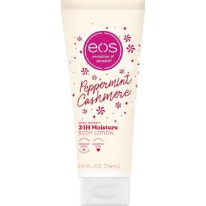 imageeos Shea Better Travel Size Body Lotion Peppermint Cashmere Holiday Limited Edition Skin Care 24Hour Moisture Body Lotion for Women travel size toiletries Vegan 25 fl oz25 Fl Oz Pack of 1