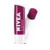 imageNIVEA Lip Balm Blackberry Flavored Tinted Lip Balm Stick with Shea Butter and Jojoba Oil 017 Oz Pack of 4Blackberry