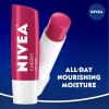 imageNIVEA Lip Balm Blackberry Flavored Tinted Lip Balm Stick with Shea Butter and Jojoba Oil 017 Oz Pack of 4Cherry