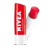 imageNIVEA Lip Balm Blackberry Flavored Tinted Lip Balm Stick with Shea Butter and Jojoba Oil 017 Oz Pack of 4Red