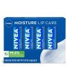 imageNIVEA Moisture Lip Care Lip Balm Stick with Shea Butter Jojoba Oil and Avocado Oil 017 Oz Pack of 4Moisture Lip Care