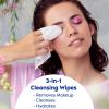 imageNIVEA 3in1 Caring Cleansing Wipes for Face and Eyes Effective as a Waterproof Makeup Remover Gentle Facial Cleanser for Dry and Sensitive Skin 25 CtAlmond