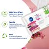 imageNIVEA 3in1 Caring Cleansing Wipes for Face and Eyes Effective as a Waterproof Makeup Remover Gentle Facial Cleanser for Dry and Sensitive Skin 25 CtAlmond