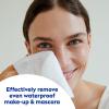 imageNIVEA 3in1 Caring Cleansing Wipes for Face and Eyes Effective as a Waterproof Makeup Remover Gentle Facial Cleanser for Dry and Sensitive Skin 25 CtAlmond