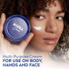 imageNIVEA Creme Body Face and Hand Moisturizing Cream German NIVEA Creme Rich Body Moisturizer with Provitamin B5 84 Oz JarUnscented