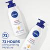 imageNIVEA Intense Healing Body Lotion for Dry Skin 72Hour Moisturizing Lotion with Deep Nourishing Serum and Provitamin B5 169 Fl Oz Pump Bottle