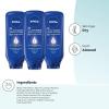 imageNIVEA Nourishing In Shower Lotion Body Lotion for Dry Skin 135 Fl Oz BottlePack of 3Almond