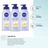 imageNIVEA Oil Infused Cherry Blossom and Jojoba Oil Body Lotion NonGreasy Cherry Blossom Scented Lotion Moisturizes for 24 Hours 169 Fl Oz Pump BottleVanilla