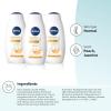 imageNIVEA Refreshing White Peach and Jasmine Body Wash Scented Body Wash with Nourishing Serum PlantDerived Oils Essential Skin Lipids and Vitamins 20 Fl Oz Bottle20 Fl Oz Pack of 3