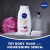 imageNIVEA Refreshing Wild Berries and Hibiscus Body Wash Scented Body Wash with Nourishing Serum PlantDerived Oils Essential Skin Lipids and Vitamins 20 Fl Oz BottleHibiscus