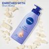imageNIVEA Shea Nourish Body Lotion Dry Skin Lotion with Shea Butter Pack of 6 25 Fl Oz Travel Size ToiletriesShea Butter