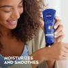 imageNIVEA Skin Care Set For Her Nourishing Body Wash Moisturizing Body Lotion Lip Balm Stick with Shea Butter ampamp Multi Purpose Face Body ampamp Foot Cream 4 Piece Gift Set Pack of 64 Piece Set