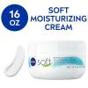 imageNivea Soft Refreshingly Moisturizing Face Body and Hand Cream 3 Pack of 68 Oz Jarsscented