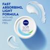 imageNivea Soft Refreshingly Moisturizing Face Body and Hand Cream 3 Pack of 68 Oz Jarsscented