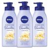 imageNIVEA Oil Infused Cherry Blossom and Jojoba Oil Body Lotion NonGreasy Cherry Blossom Scented Lotion Moisturizes for 24 Hours 169 Fl Oz Pump BottleVanilla