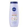 imageNIVEA Refreshing White Peach and Jasmine Body Wash Scented Body Wash with Nourishing Serum PlantDerived Oils Essential Skin Lipids and Vitamins 20 Fl Oz Bottle20 Fl Oz Pack of 1