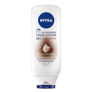 imageNIVEA Cocoa Butter In Shower Lotion Body Lotion for Dry Skin 135 Fl Oz BottleCocoa Butter