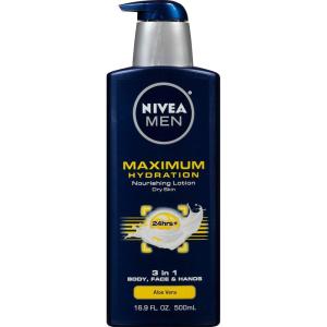 imageNIVEA MEN Maximum Hydration Body Lotion 3in1 Nourishing Lotion for Men 169 Fl Oz Bottle