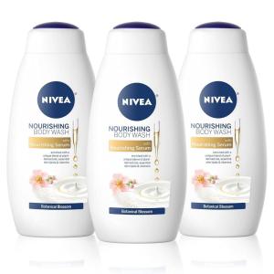 imageNIVEA Nourishing Botanical Blossom Body Wash Pack of 3 20 Fl Oz BottlesBotanical Blossom