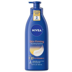 imageNIVEA Nourishing Skin Firming Body Lotion with Q10 and Vitamin C Dry Skin Lotion Body Moisturizer 169 Fl Oz Pump BottleScented