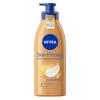 imageNIVEA Skin Firming Melanin Beauty and Hydration Body Lotion with Q10 and Argan Oil Firmer Skin in as Little As Two Weeks 169 Fl Oz BottleArgan Oil