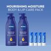 imageNIVEA Skin Care Set NIVEA Essentially Enriched Body Lotion for Dry Skin 169 Fl Oz Bottle Pack of 2  NIVEA Moisture Lip Care Lip Balm Set 017 Oz Stick Pack of 4