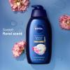 imageNIVEA Nourishing Botanical Blossom Body Wash with Nourishing Serum Moisturizing Body Wash for Women Enriched with Provitamin B5 and Vitamin E 30 Fl Oz Bottle
