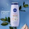 imageNIVEA Nourishing Shea Butter Body Wash 20 Fl Oz Bottle Refreshing White Peach and Jasmine Scented Body Wash 20 Fl Oz Bottle Skin Care Set with Provitamin B5 and Vitamin EPeach Jasmine
