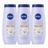 imageNIVEA Nourishing Shea Butter Body Wash 20 Fl Oz Bottle Refreshing White Peach and Jasmine Scented Body Wash 20 Fl Oz Bottle Skin Care Set with Provitamin B5 and Vitamin EPeach