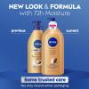imageNIVEA Cocoa Butter Body Lotion for Dry Skin with Hyaluronic Acid Cocoa Butter and Deep Nourishing Serum 72Hour Body Moisturizer 338 Fl Oz Value Size Pump Bottle