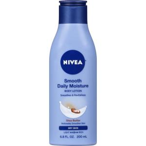imageNIVEA Shea Nourish Body Lotion for Dry Skin with Hyaluronic Acid Shea Butter and Deep Nourishing Serum 48Hour Body Moisturizer 338 Fl Oz Pump BottleShea Butter