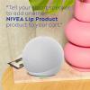imageNIVEA Mango Lip Care Vegan Lip Balm Pack with Shea Butter Nourishing Oils and Vitamin C ampamp E 3in1 Moisturize Repair and Protect 017 Oz Stick Pack of 4Cherry  Strawberry  Watermelon  Blackberry