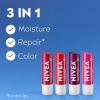 imageNIVEA Mango Lip Care Vegan Lip Balm Pack with Shea Butter Nourishing Oils and Vitamin C ampamp E 3in1 Moisturize Repair and Protect 017 Oz Stick Pack of 4Cherry  Strawberry  Watermelon  Blackberry
