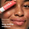 imageNIVEA Mango Lip Care Vegan Lip Balm Pack with Shea Butter Nourishing Oils and Vitamin C ampamp E 3in1 Moisturize Repair and Protect 017 Oz Stick Pack of 4Peach