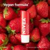 imageNIVEA Mango Lip Care Vegan Lip Balm Pack with Shea Butter Nourishing Oils and Vitamin C ampamp E 3in1 Moisturize Repair and Protect 017 Oz Stick Pack of 4Strawberry