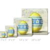 imageSullivans Darren Gygi Easter Egg Yellow Canvas Museum Quality Giclee Print Gallery Wrapped Handcrafted in USA 5quot W x 5quot L Multicolored