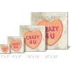 imageSullivans Darren Gygi Orange Candy Heart Canvas Museum Quality Giclee Print Gallery Wrapped Handcrafted in USA 5quot W x 5quot L Multicolored