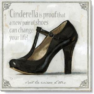 imageSullivans Darren Gygi Inspirational Shoe Giclee Wall  Wall Art Canvas Prints Wall Dcor Artwork 20quot L x20 W x1 H