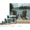imageSullivans Darren Gygi Adirondack Chairs Giclee Art Wall Art Canvas Prints Wall Dcor Artwork 14quot L x14 W x1 H