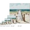 imageSullivans Darren Gygi Beach Dock Canvas Museum Quality Giclee Print Gallery Wrapped Handcrafted in USA 5quot W x 5quot L Multicolored