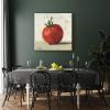 imageSullivans Darren Gygi Garden Tomato Giclee Wall Art Gallery Wrapped Handcrafted in USA Wall Art Wall Decor Home Dcor Handed Painted