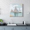imageSullivans Darren Gygi Sailboats Canvas Museum Quality Giclee Print Gallery Wrapped Handcrafted in USA 5quot W x 5quot L Multicolored