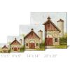 imageSullivans Darren Gygi Stone Barn Canvas Museum Quality Giclee Print Gallery Wrapped Handcrafted in USA 5quot W x 5quot L Brown