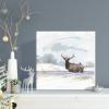 imageSullivans Darren Gygi Winter Elk Giclee Wall Art Gallery Wrapped Handcrafted in USA Wall Art Wall Decor Home Dcor Handed Painted